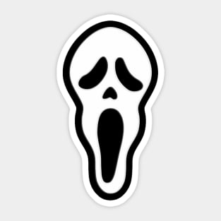 GHOST FACE Sticker